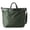 Green, variant on Travel Weekend Tote Bag Nylon waterproof lightweight Foldable Tote Work Bag-black