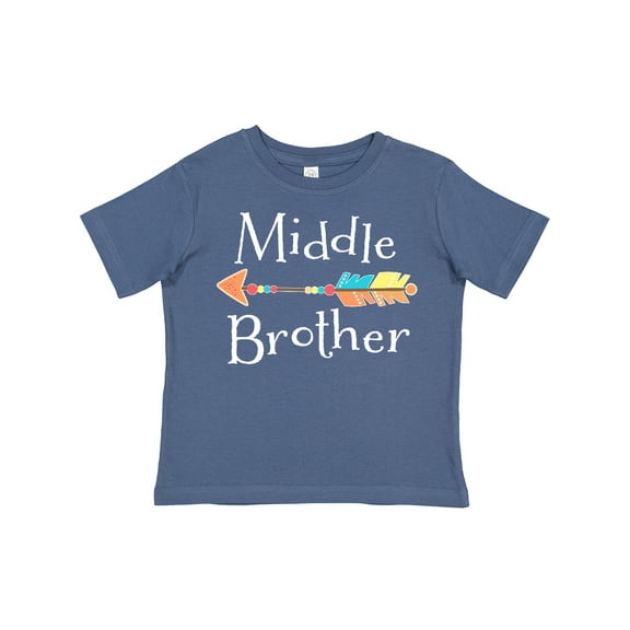 Inktastic Middle Brother Arrow Boys Toddler T-Shirt
