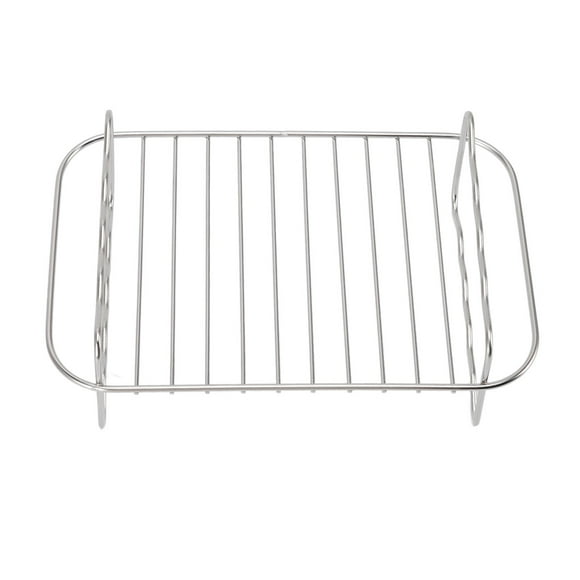 Rejilla para freidora BuyWeek Acero Inoxidable Doble Cesta