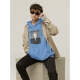 thumbnail image 2 of Abstract Man Techno Style Hoodie Men -Image by Shutterstock, Male XX-Large, 2 of 4