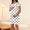 A1 White, variant on Postpartum Nursing Nightgowns for Women Maternity Heart Print Crew Neck Dresses Short Sleeve Loose Fit Loungewear Gowns