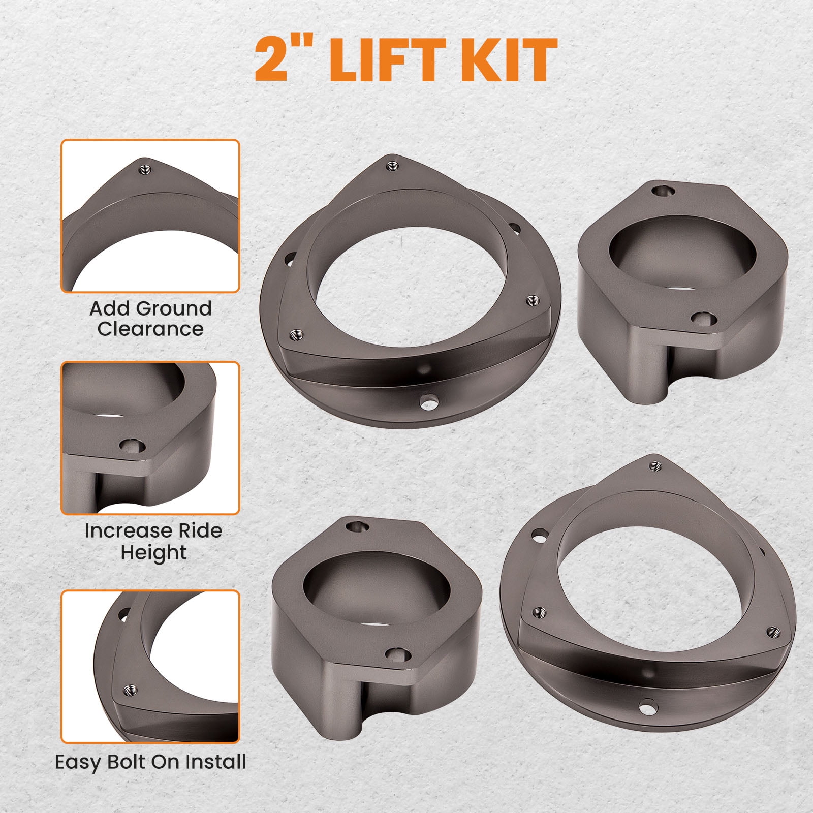 maXpeedingrods 2" Lift Kit for Subaru Legacy Outback 2005-2009, Suspension Leveling Kit