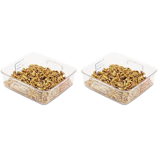 Recipiente de almacenamiento de alimentos Rubbermaid de 2 cuartos de galón (paquete de 2)