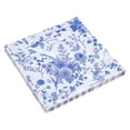 thumbnail image 5 of MLINS 100pcs Blue Floral Napkins Paper Napkins For Decoupage Paper Napkin Decorative Holiday Napkins Hotel Desktop Napkins Party Table Napkins, 5 of 7