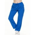 thumbnail image 2 of HEAL+WEAR Women's Straight-Leg Scrub Pants Elastic Drawstring Waist 4-Way Stretch Wrinkle-Resistant Medical, 2 of 5