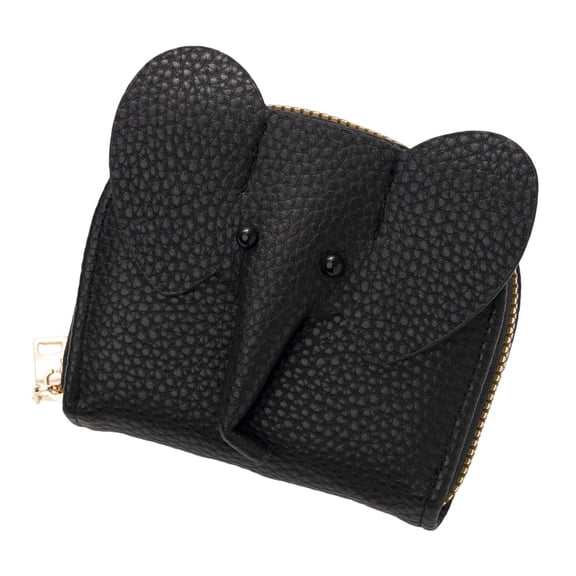 Kcolen Cute Elephant Minimalist RFID Blocking Card Holder Purse for Women and Girls Daily Use