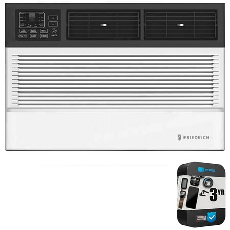 Friedrich UCT10B10A 10,000 BTU Smart Thru-the-Wall Air Conditioner w/ QuietMaster Technology Bundle with 3 Year CPS Enhanced Protection Pack