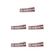 thumbnail image 3 of Guardurnaity 24 piezas de uñas postizas puntas de uñas artificiales accesorio de bricolaje para mujeres niñas rojo Type2 NO2, 3 of 6