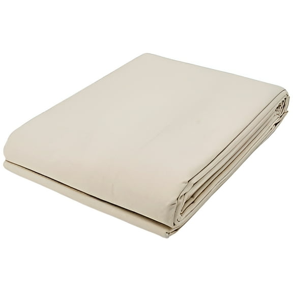 Tarps Now 10oz Painters Tarps - (9' x 12'), Drop Cloth Cotton Canvas Tarp - Off White