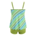 thumbnail image 4 of GEWSEY Womens Flowy Tankini Tops Only - Modest Bathing Suit Loose Fit Swimsuit Swim Tops No Bottom 2025 Green, M, 4 of 9