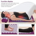 thumbnail image 3 of BulzEU Juego de colchoneta y almohada de acupresión / Colchoneta de acupuntura Colchoneta de yoga con pinchos para masaje Bienestar Relajación y tensión Relajación de los músculos Relajación después del deporte Recuperación con bolsa de transporte Vhermosa WL-00019, 3 of 6
