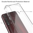 thumbnail image 2 of Case for Moto G8 Plus, Clear [Aquaflex] Transparent Flexible TPU [Shock Absorbing] Cover for Motorola Moto G8 Plus, 2 of 5