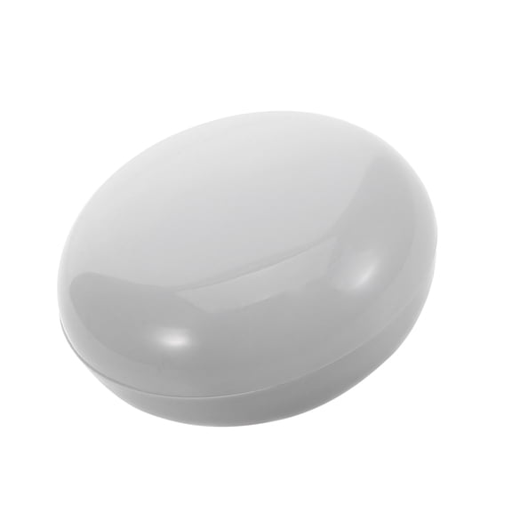 Worgeous Round Bright Color Soap Dish Box Case Holder Container for Home and Travel