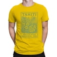 thumbnail image 2 of Tahiti Botanical Stamp Art 1962 Men's T-shirt, 2 of 3