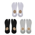 thumbnail image 1 of 3 pares de pantuflas de Calcetines de Calcetines cortos invisibles Calcetines con punta antideslizante, 1 of 9