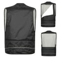 thumbnail image 3 of Tawop Mens Jackets Cargo Vest Sleeveless Multi Pockets Outdoor Photographer Sports Solid Mens Gift,Black,3XL, 3 of 3