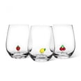 thumbnail image 2 of MDR Trading Inc. AB-27-VINO-426 Cherries Stemless Wine Glass, 2 of 2