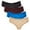 Bla-Win-Blu-Bei, variant on Womens Low Waist Underwear Embossing Panties Hipster Soft Briefs Pack of 4