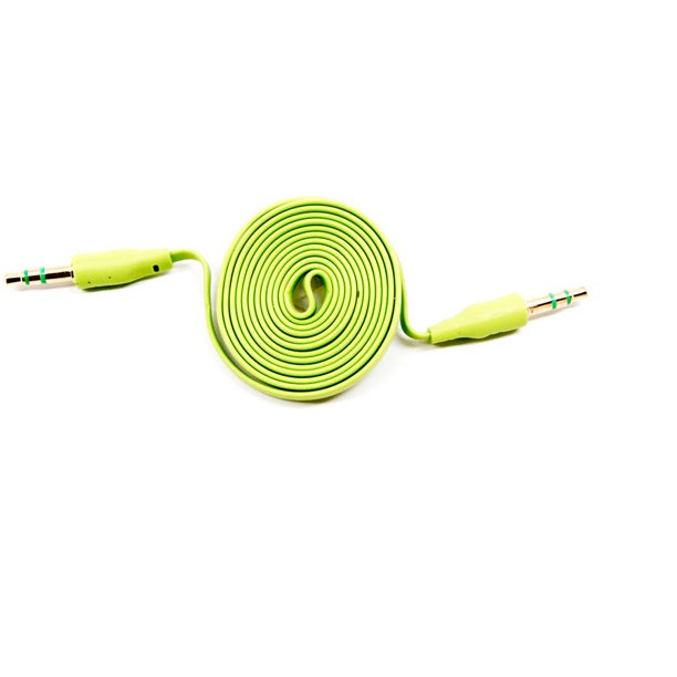 GEMS Auxiliary Audio Cable, Green
