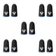 thumbnail image 2 of Methold 5 pares de guantes de pantalla táctil sensible para juegos móviles, fundas ultrafinas portátiles antihuellas, tipo azul 2 Type2 NO2, 2 of 6