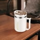 thumbnail image 5 of Taza Térmica de Doble Capa de Acero Inoxidable 304 de 400 Ml | Tapa Antiderrames con Pajita y Opciones de Apertura | Asa Cómoda | Vaso de Viaje Reutilizable para Café, Té, Agua, Zumo y Leche, 5 of 6