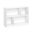 thumbnail image 3 of RiverRidge Kids Horizontal Bookshelf Toy Organizer with 2 Open Shelves & 2 Cubbies - White, 3 of 8