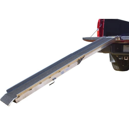 motorcycle ramp loading aluminum folding single ramps runner pvi straight walmart