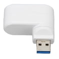 thumbnail image 1 of 3 Port Aluminum Mini USB 3.0 Hub, 180 Degree Rotatable USB Hub Dock, 480mbps USB Port Splitter, For Desktop PC, 1 of 8