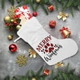 thumbnail image 6 of Coolnut Christmas Stockings Christmas Paw Dog Or Cat , 1 Pack 17.7" Xmas Fireplace Santa Socks Christmas Tree Hanging Stockings Decoration for Christmas Holiday Xmas Gift, 6 of 6