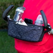 Disney Baby by J.L. Childress Cargo N Drinks Parent Tray - Universal Stroller Organizer - Mickey Mouse Black
