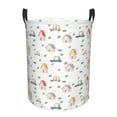 thumbnail image 6 of Picia Cartoon House Large Laundry Basket, Waterproof, Freestanding Laundry Hamper, Collapsible Tall Clothes Hamper with Extended Handles-Small, 6 of 8