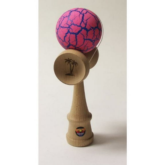 Bahama Kendama Grand Bahama Kendama - Pink and Blue Crackle