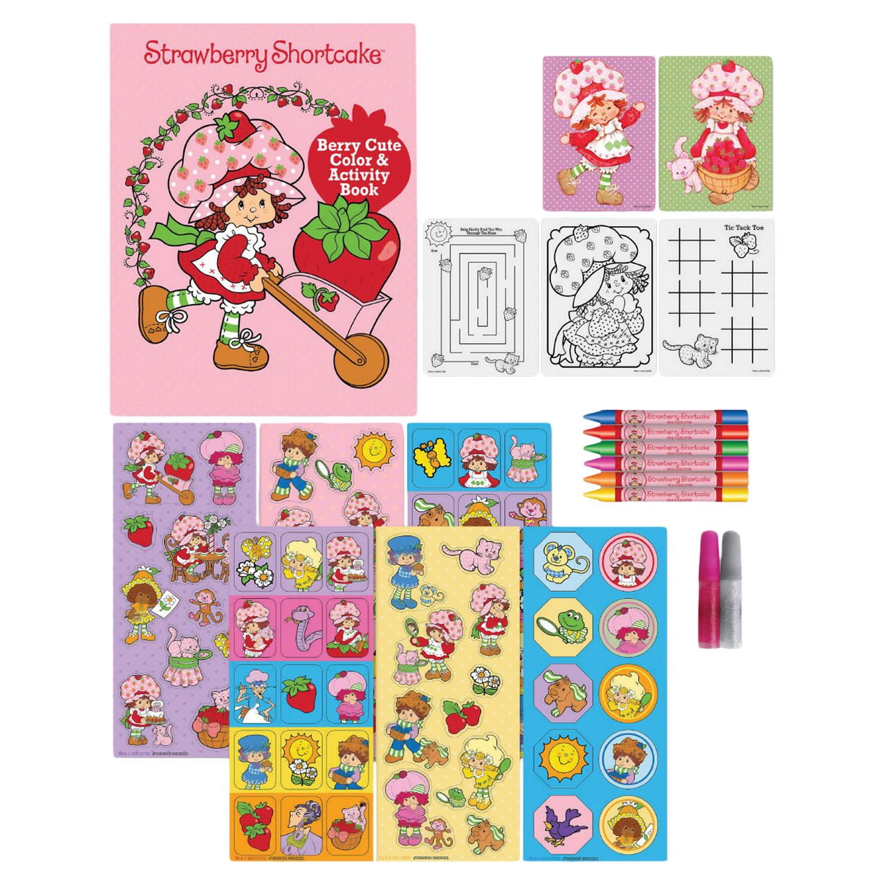 The World of Strawberry Shortcake Color Activity Set
