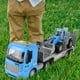 thumbnail image 5 of Camión de transporte para niños, juguete educativo temprano, vehículos de ingeniería Azul, 5 of 9