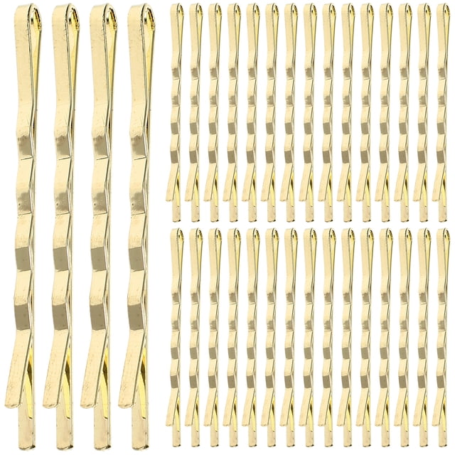Miangastore 60 Pcs Épingle à Cheveux Dorée pour Femmes Épingle à Cheveux Épaisse Épingle à Cheveux pour Filles