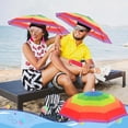 thumbnail image 1 of Jpxdew Umbrella Hat,20 Inch,Colorful Adjustable Size,Hands Free,for Beach Fishing Outdoor Activities, 1 of 6