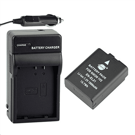 Dste En El21 Battery Dc139 Travel And Car Charger Adapter For Dste En El21 Battery Dc139 Travel And Car Charger Adapter For Nikon 1 V2 Camera