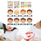 thumbnail image 1 of Actividad de aprendizaje socioemocional para niños, juegos de expresión facial, juegos de caras tristes educativos para coche en interiores, avión, 1 of 8