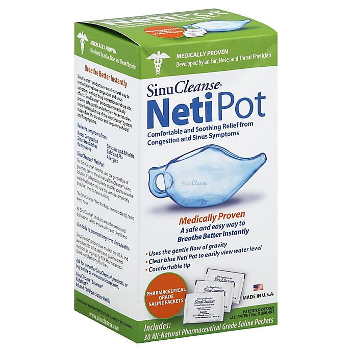 Sinucleanse Neti Pot Nasal Wash System Walmart Com Sinucleanse Neti Pot Nasal Wash System Walmart Com