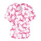 thumbnail image 4 of Vestidos Casuales Para Mujer, Blusas De Mujer De Moda Camiseta holgada de verano de manga corta con cuello en V y botones para mujer, 4 of 4