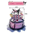 thumbnail image 2 of 25 Pcs Cute Kuromii Cake Topper and Cupcake Toppers Set Birthday Party Supplies for Kuromii Birthday Decorations, 2 of 5