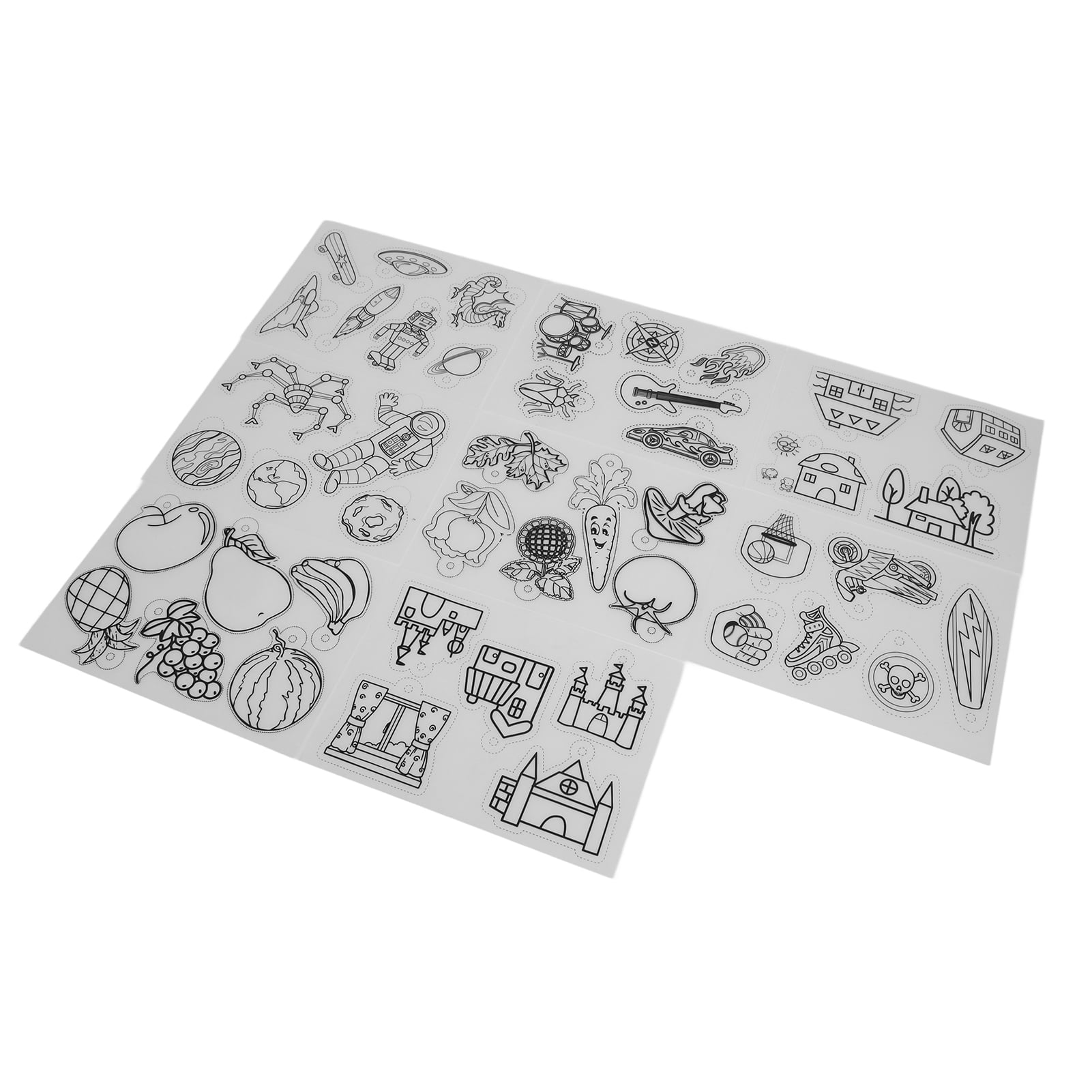 Shrinky Dink Paper Shrink Paper 8Pcs Shrinky Dink Paper BOPS Wide