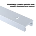 thumbnail image 2 of yingyy T Track Slot Aluminium Alloy Woodworking Slot DIY Tools Waterproof Miter Tracks Fixture Slots for Router Table 0.3M Silver 0.4M, 2 of 6