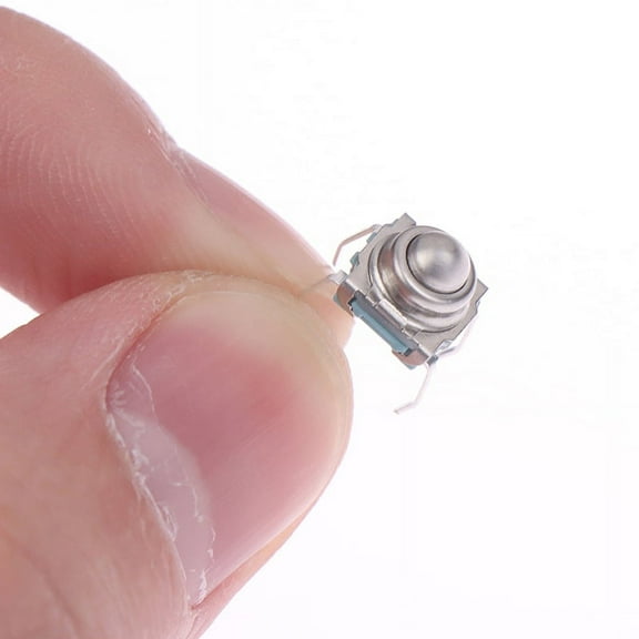 10pcs TS-F007 7*7 Metal Steel Ball Reset Switch DIP Type 4 Pin Tactile Switch