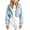 Light Blue, variant on ShomPort Zip Up Hoodies for Girl Cropped Sweatshirts Fall Trendy Outfits Fleece Kids Little Girls Clothes 5-15 Years