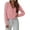 Pink, variant on PRETTYGARDEN Crochet Cardigan Sweaters for Women Trendy Spring Summer Long Sleeve Tie Front Tops Boho Beach Vacation Clothes