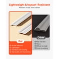 thumbnail image 5 of KFFKFF Wall Molding 6 Pack, Wainscoting Panels Kit, Lightweight Paintable Polystyrene, Simple Installation, Waterproof Accent Wall Trim for Interior Decoration in Living Room,White (24x54 + 24x24 in), 5 of 9
