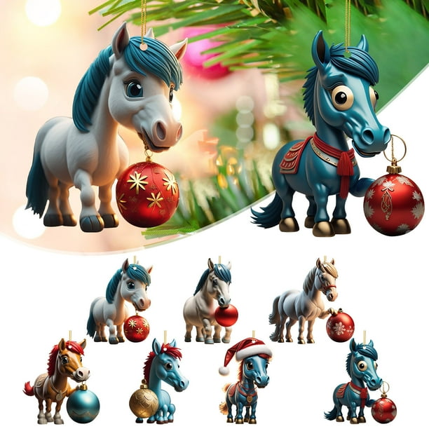 Adorno para Árbol de Navidad, Tablero Acrílico Vibrante, Decoración Navideña Duradera, Uso Interior y Exterior, Actividad Familiar Festiva, Elegante Adición Al Hogar, Adorno Colgante de 1 Pieza