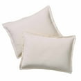 thumbnail image 6 of Better Homes & Gardens 3-Piece Ivory/White Crinkled Gauze Duvet Set, Adult Full/Queen, 6 of 8
