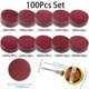 thumbnail image 1 of Juego de 50-100 Uds. De discos de lijado de 2 pulgadas, Kit de almohadillas para amoladora de taladro, herramientas rotativas con placa de respaldo, incluye papel de lija de grano 60-2000, 1 of 5